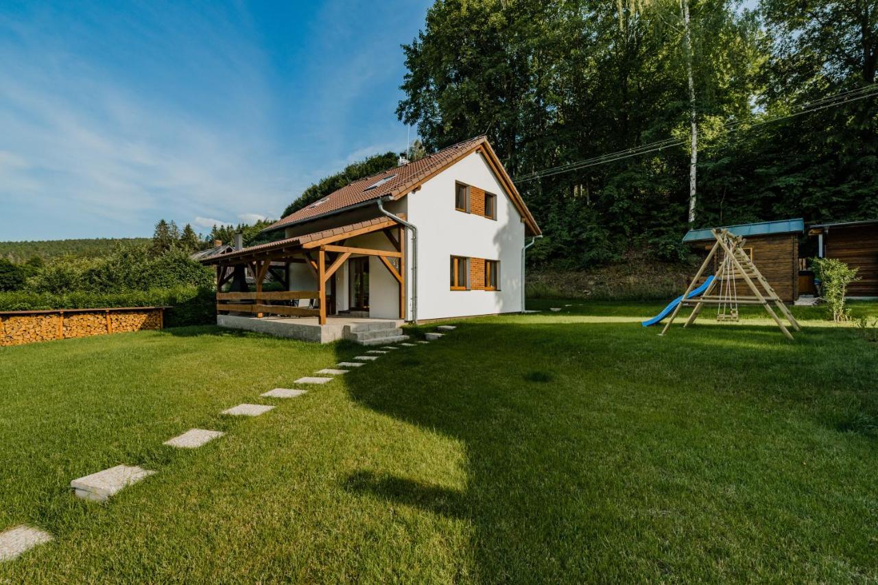 Na Zelivce Chalupa Gabriela Želiv Exterior foto