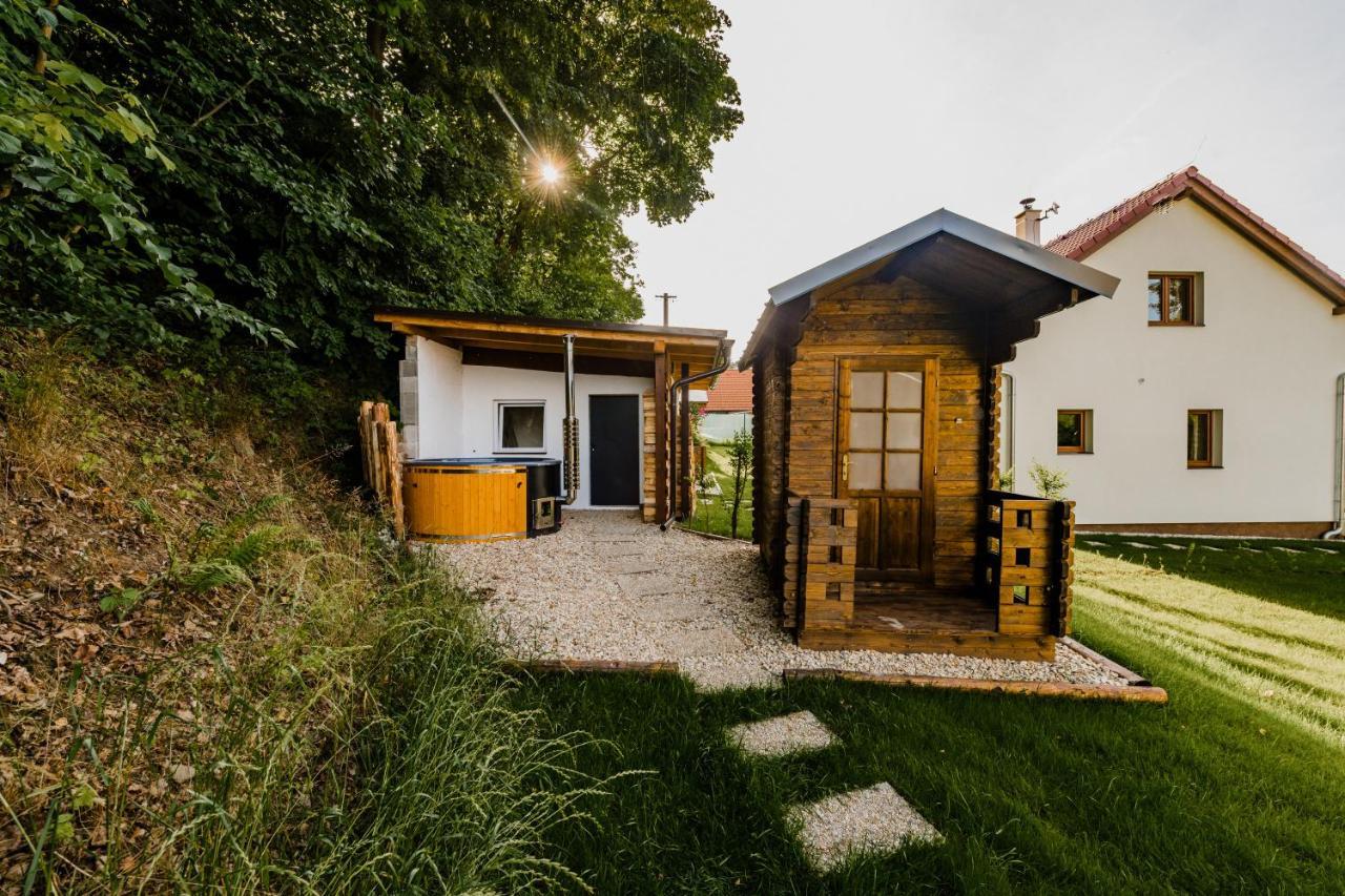 Na Zelivce Chalupa Gabriela Želiv Exterior foto