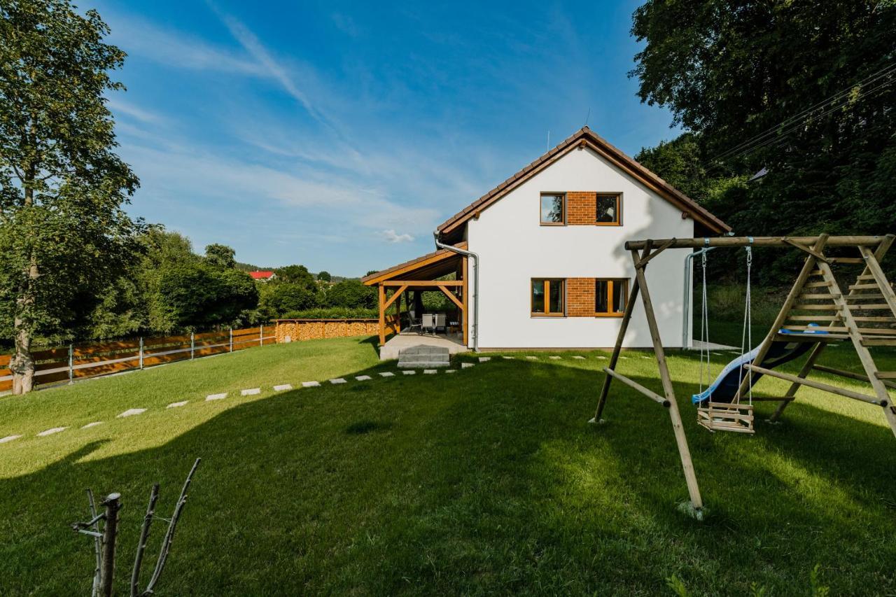 Na Zelivce Chalupa Gabriela Želiv Exterior foto